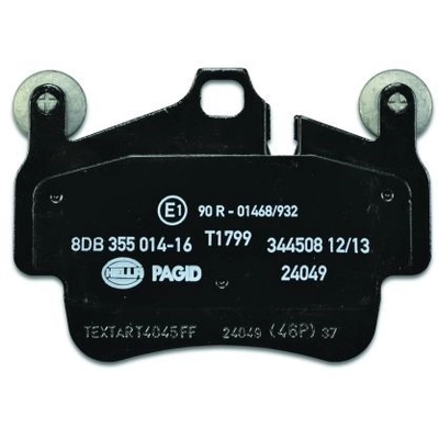 Rear Disc Pads by HELLA PAGID - 355014161 pa9