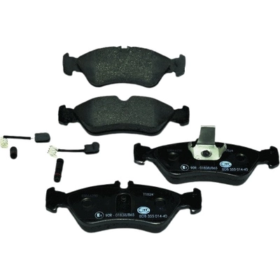 Rear Disc Pads by HELLA PAGID - 355014401 pa17