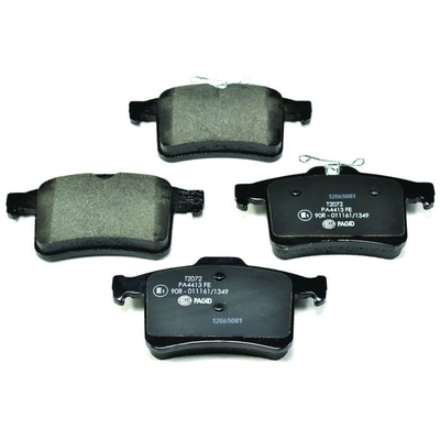 Rear Disc Pads by HELLA PAGID - 355015901 pa8