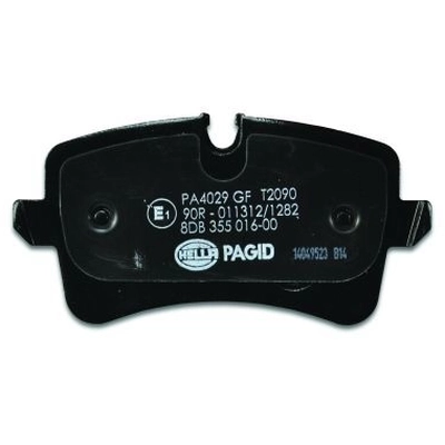 Rear Disc Pads by HELLA PAGID - 355016001 pa9