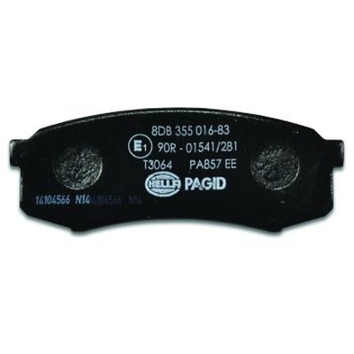 Rear Disc Pads by HELLA PAGID - 355016831 pa6