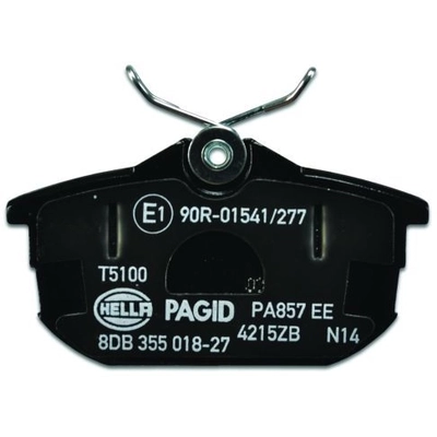 Rear Disc Pads by HELLA PAGID - 355018271 pa8