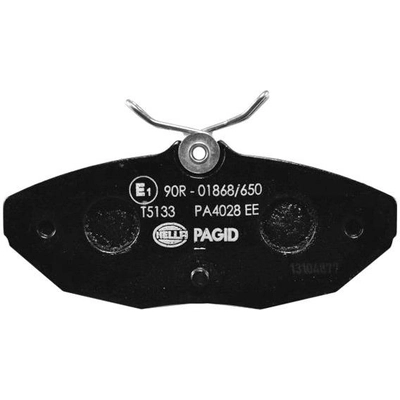 Rear Disc Pads by HELLA PAGID - 355018561 pa16