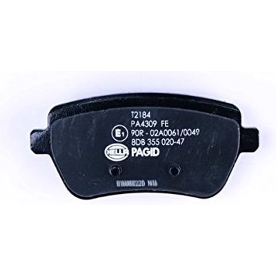 Rear Disc Pads by HELLA PAGID - 355020471 pa7