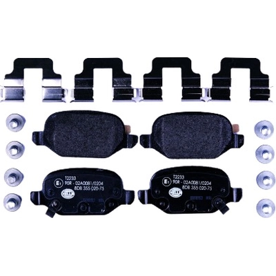 Rear Disc Pads by HELLA PAGID - 355020751 pa8