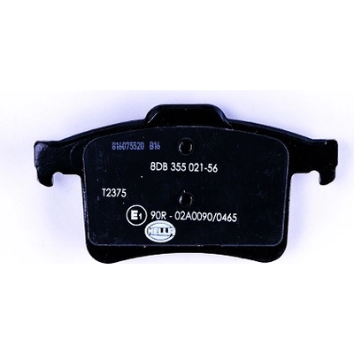 Rear Disc Pads by HELLA PAGID - 355021561 pa5