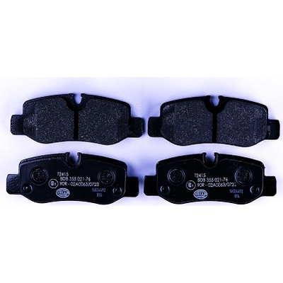 Rear Disc Pads by HELLA PAGID - 355021761 pa5