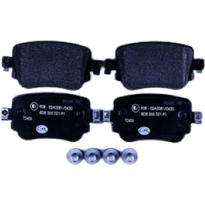 HELLA PAGID - 355021911 - Rear Disc Pads pa7