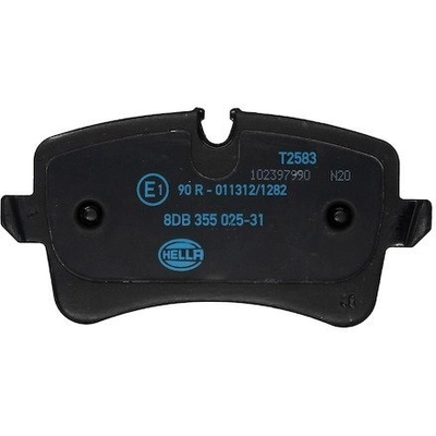Rear Disc Pads by HELLA PAGID - 355025311 pa3
