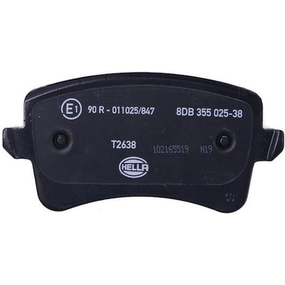 HELLA PAGID - 355025381 - Rear Disc Pads pa6