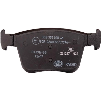 HELLA PAGID - 355025661 - Disc Brake Pad Set pa5