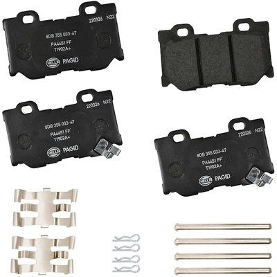 HELLA PAGID - 355033471 - Disc Brake Pad Set pa1