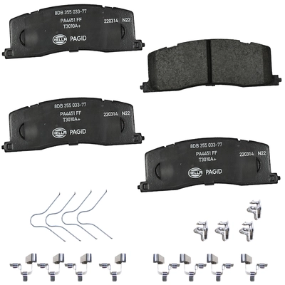 HELLA PAGID - 355033771 - Disc Brake Pad Set pa1
