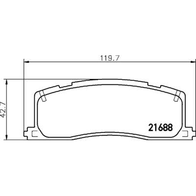 HELLA PAGID - 355033771 - Disc Brake Pad Set pa2