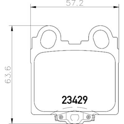 HELLA PAGID - 355033921 - Disc Brake Pad Set pa1