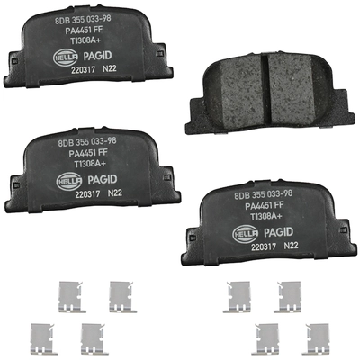 HELLA PAGID - 355033981 - Disc Brake Pad Set pa2