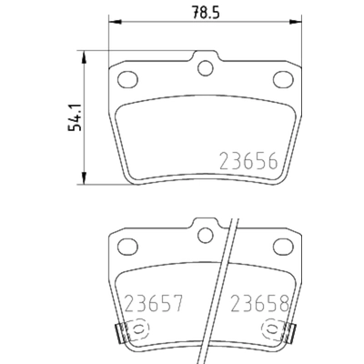 HELLA PAGID - 355033991 - Disc Brake Pad Set pa1