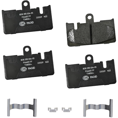 HELLA PAGID - 355034051 - Disc Brake Pad Set pa1