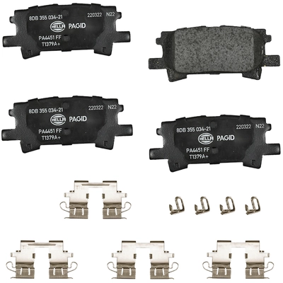 HELLA PAGID - 355034211 - Disc Brake Pad Set pa2