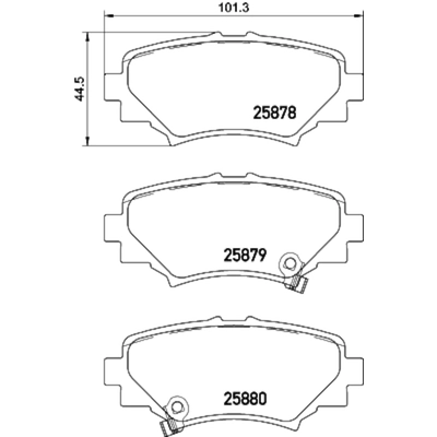 HELLA PAGID - 355034891 - Disc Brake Pad Set pa2