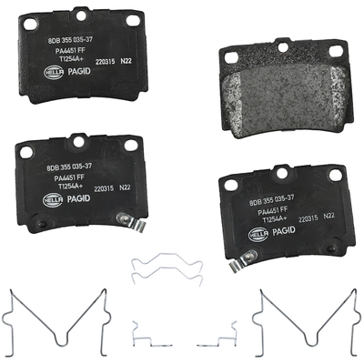 HELLA PAGID - 355035371 - Disc Brake Pad Set pa1