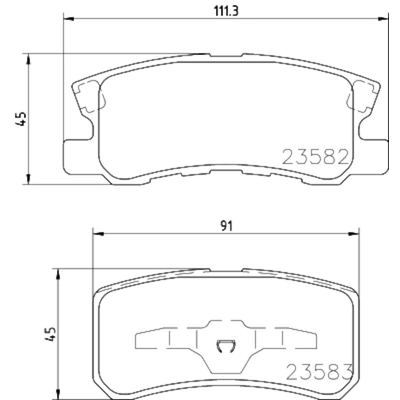 HELLA PAGID - 355035381 - Disc Brake Pad Set pa2