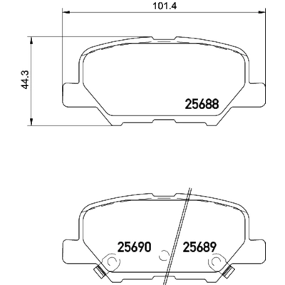 HELLA PAGID - 355035421 - Disc Brake Pad Set pa1