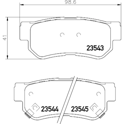 HELLA PAGID - 355035721 - Disc Brake Pad Set pa1