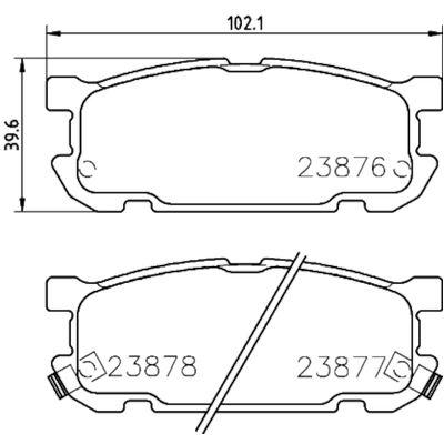 HELLA PAGID - 355035751 - Disc Brake Pad Set pa1