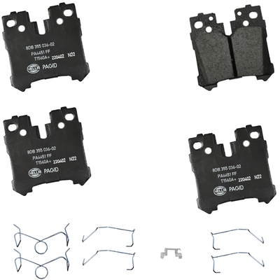 HELLA PAGID - 355036021 - Disc Brake Pad Set pa2