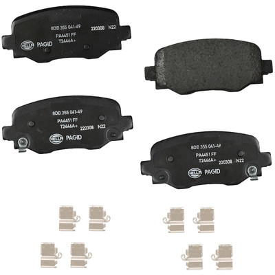 HELLA PAGID - 355041491 - Disc Brake Pads pa3