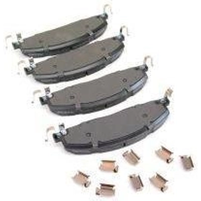 Rear Disc Pads by MOPAR - 68049158AA pa1