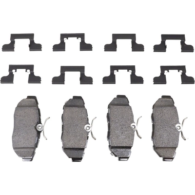 Rear Disc Pads by MOTORCRAFT - BRF1452 pa11