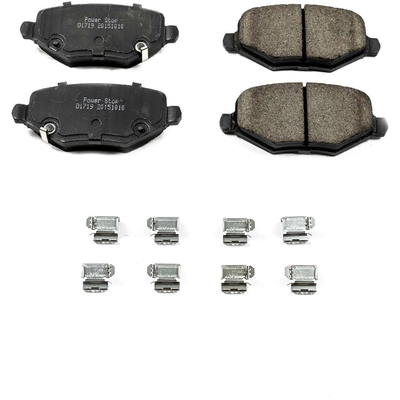 Rear Disc Pads by POWER STOP - 17-1719 pa21