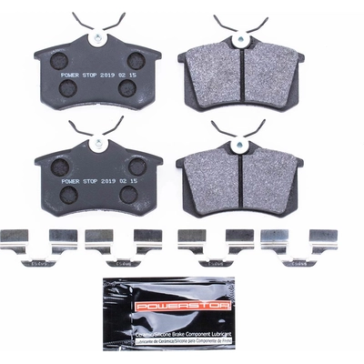 Rear Disc Pads by POWER STOP - PSA340 pa1