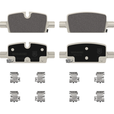 Rear Disc Pads by WAGNER - PPV2174 pa1