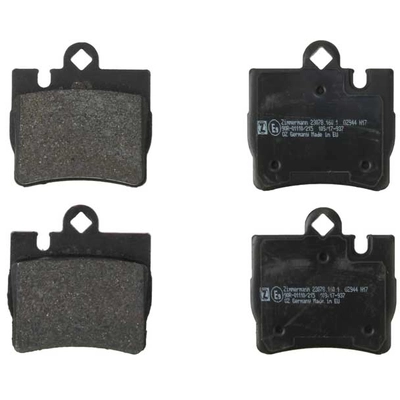 ZIMMERMANN - 23078.160.1 - Disc Brake Pad Set pa1