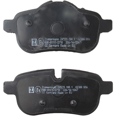 Rear Disc Pads by ZIMMERMANN - 24559.180.1 pa1