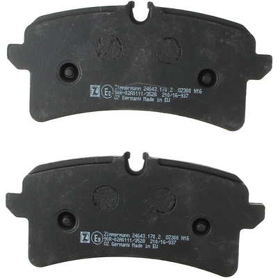 Rear Disc Pads by ZIMMERMANN - 24643.170.2 pa1