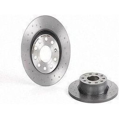 Rear Drilled Rotor by BREMBO - 08.B413.1X pa5