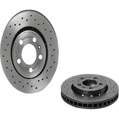 Rear Drilled Rotor by BREMBO - 09.A652.1X pa2
