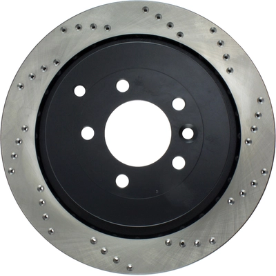 Rear Drilled Rotor by CENTRIC PARTS - 128.22010L pa3