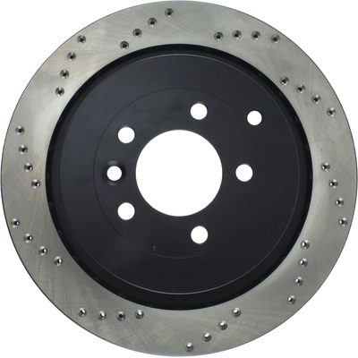 Rear Drilled Rotor by CENTRIC PARTS - 128.22010R pa4