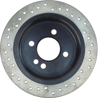 Rear Drilled Rotor by CENTRIC PARTS - 128.34066L pa4