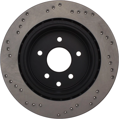 Rear Drilled Rotor by CENTRIC PARTS - 128.42088R pa3