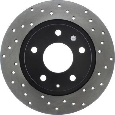 CENTRIC PARTS - 128.45085L - Rear Drilled Rotor pa1