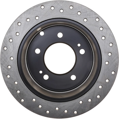 Rear Drilled Rotor by CENTRIC PARTS - 128.50027R pa4