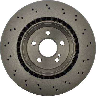 Rear Drilled Rotor by CENTRIC PARTS - 228.35077 pa3