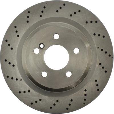 Rear Drilled Rotor by CENTRIC PARTS - 228.35096 pa2