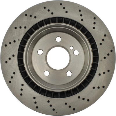 Rear Drilled Rotor by CENTRIC PARTS - 228.35096 pa3